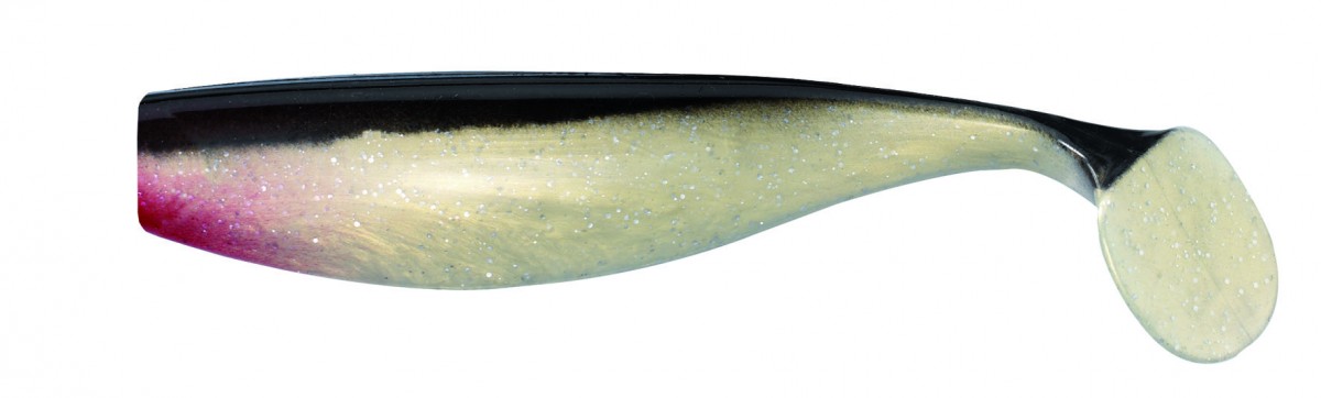Seawaver Spezial Gummifische für Giant Jighead 2 Stück 30cm schwarz-perlmutt 